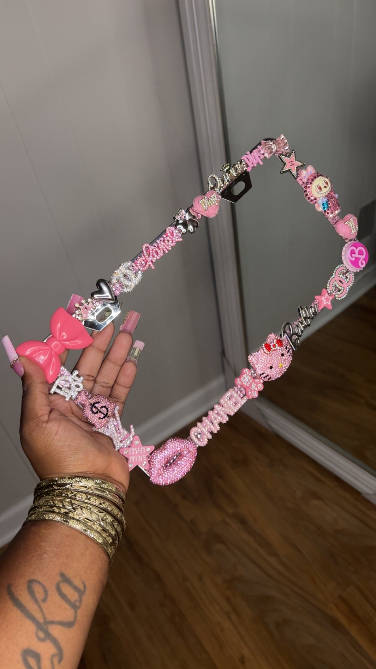 Bling License Plate Cover