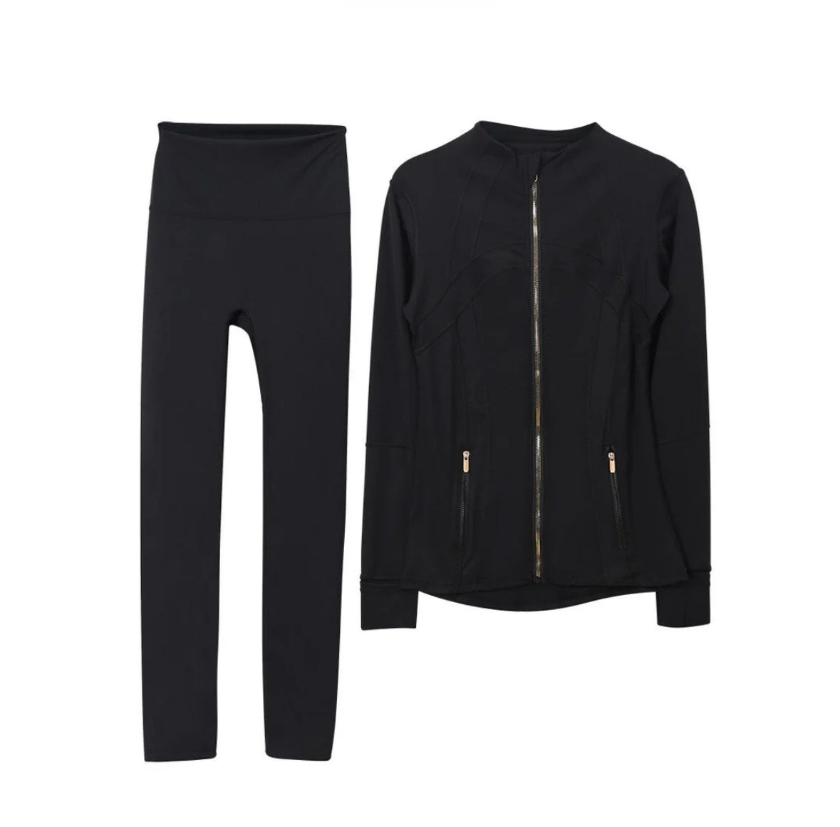 Black/Gold Lulu Set